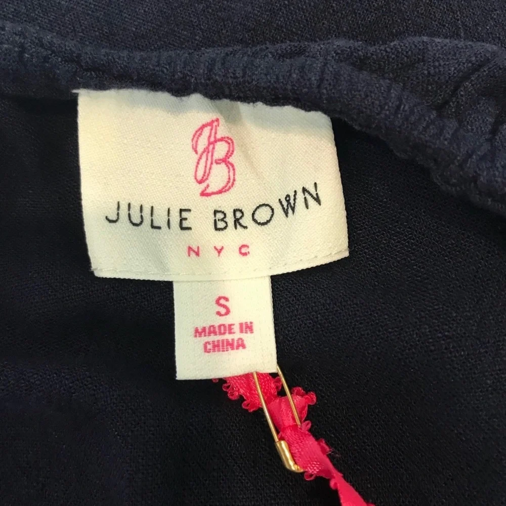Soho Julie Brown Embroidered Dress S NWT - Picture 6 of 8